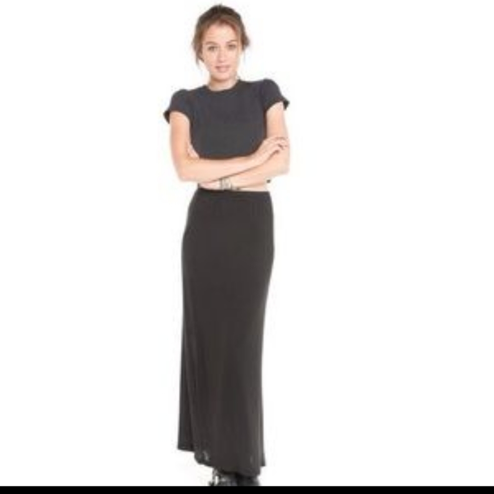 Brandy Melville Black Maxi Skirt